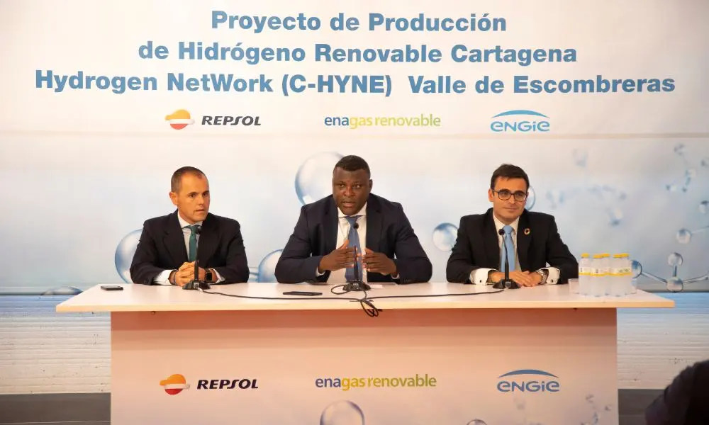 Repsol lidera el consorcio de la primera planta de hidr&oacute;geno renovable de la Regi&oacute;n de Murcia