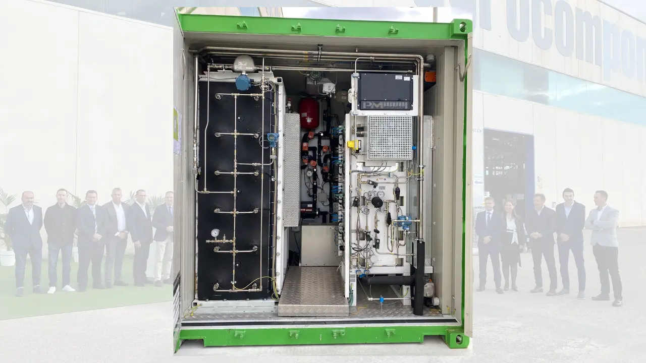ACOM presenta la bater&iacute;a de hidr&oacute;geno verde que transformar&aacute; las instalaciones agr&iacute;colas