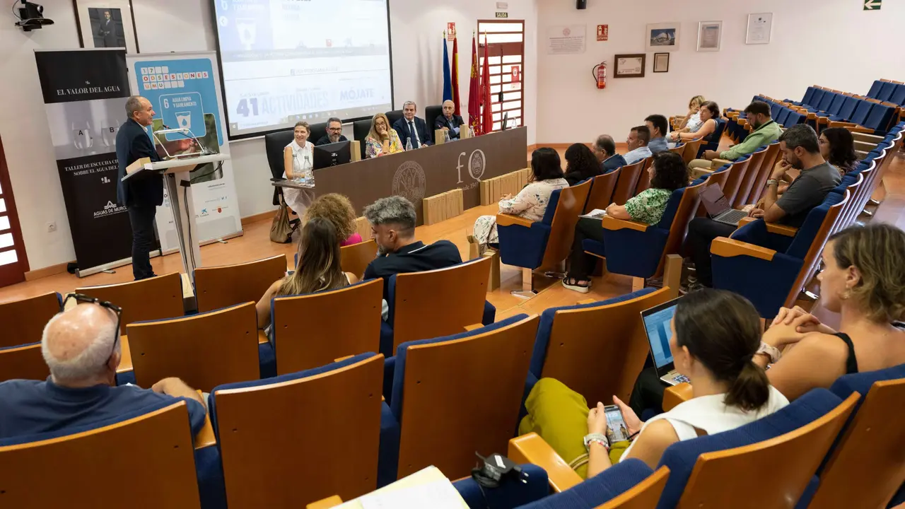 ODSesiones de la UMU organiza en octubre m&aacute;s de 40 actividades para concienciar sobre el acceso universal al agua potable