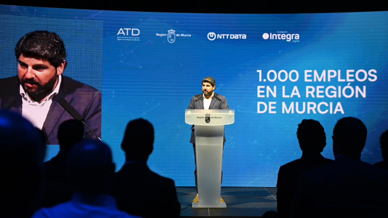 NTT Data trabaja para acelerar su proceso de crecimiento en Murcia y llevar a cabo 1.000 nuevas incorporaciones hasta finales de 2027