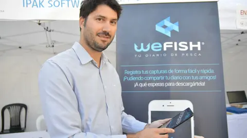 Alberto M. L&oacute;pez, CEO y fundador de Wefish