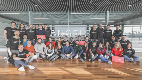 Plantilla de Codigames en el a&ntilde;o 2020 (foto: Angels Capital)