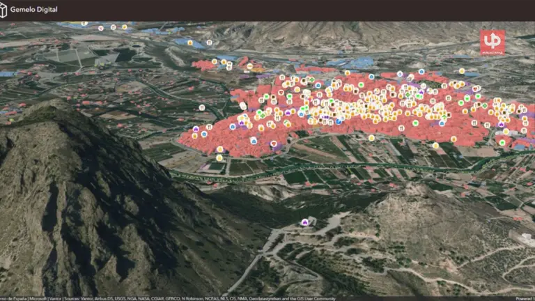 Cieza lanza su gemelo digital con Strategia, Kalidad SIG y Esri para mejorar servicios en la Regi&oacute;n de Murcia.