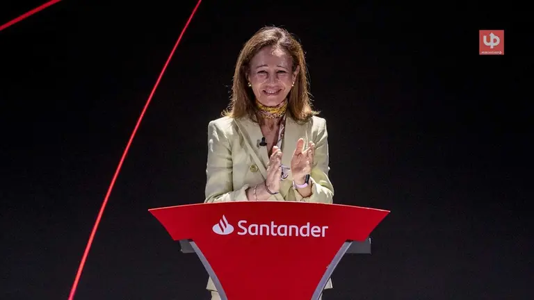 La presidenta de Banco Santander, Ana Bot&iacute;n.
