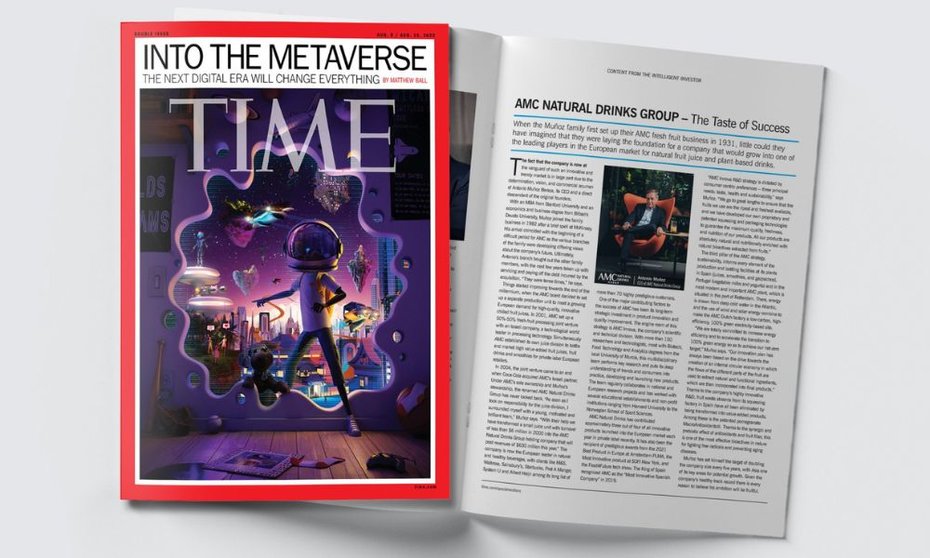 Revista Time con el reportaje de AMC