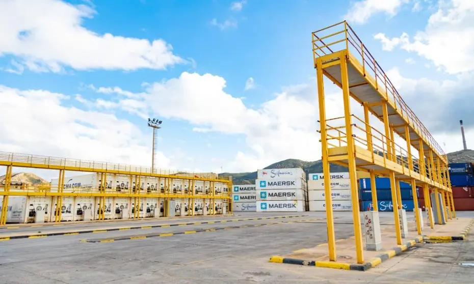 Terminal hortofrutícola del Puerto de Cartagena (Foto: APC)