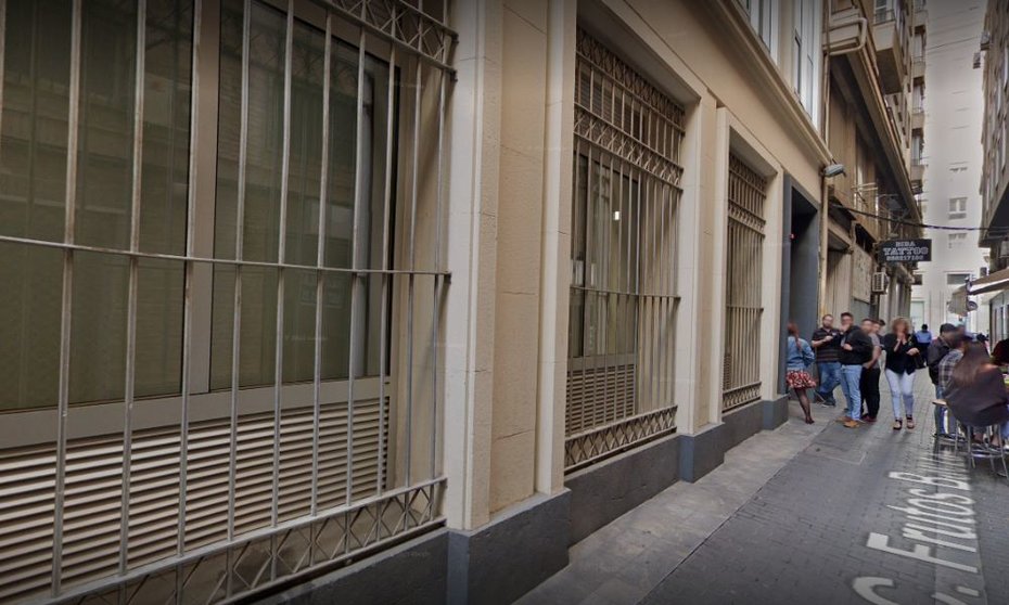 Centro de formación de la Cámara de Murcia, en la calle Frutos Baeza (Foto: Google Maps)