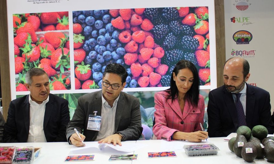 Firma del acuerdo entre la Región y el estado mexicano de Jalisco (Foto: CARM)