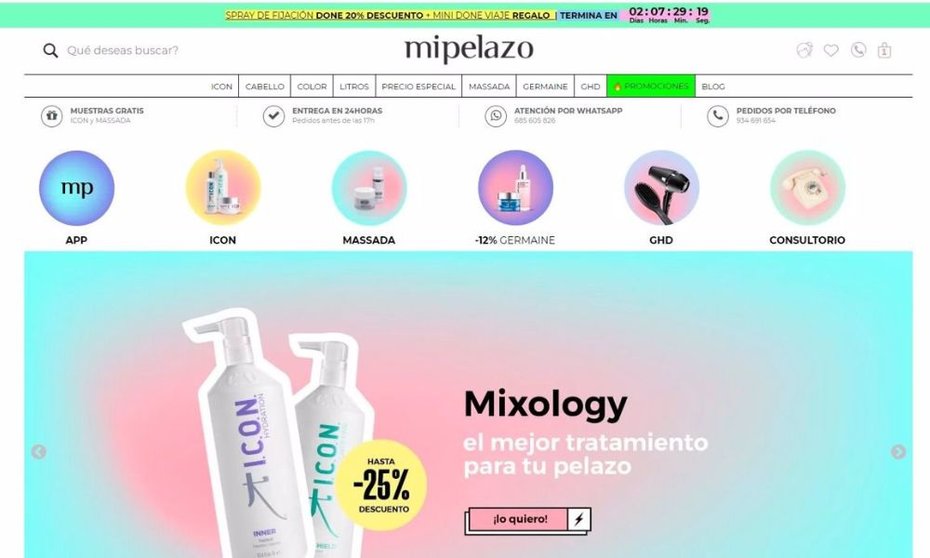 Web de MiPelazo