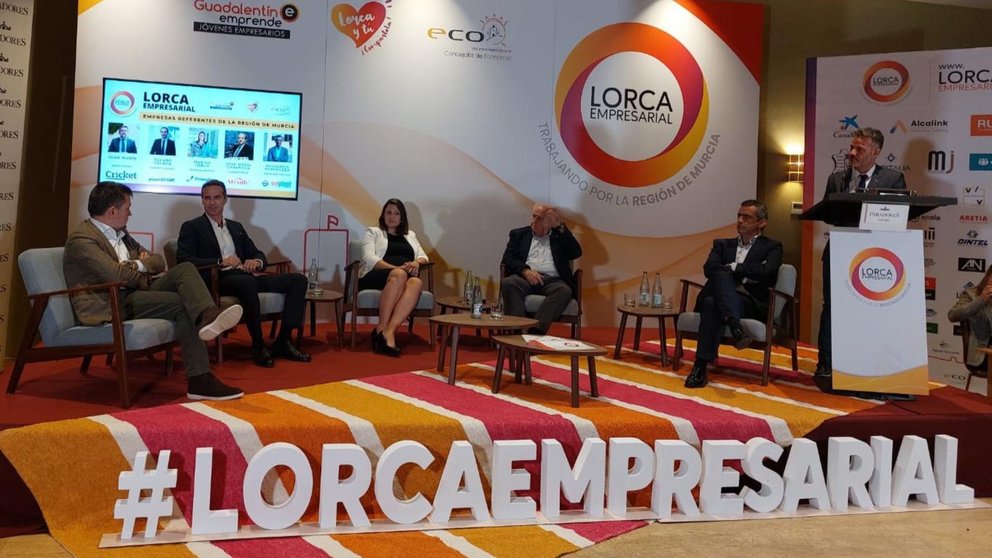 Participantes en la jornada Lorca Empresarial