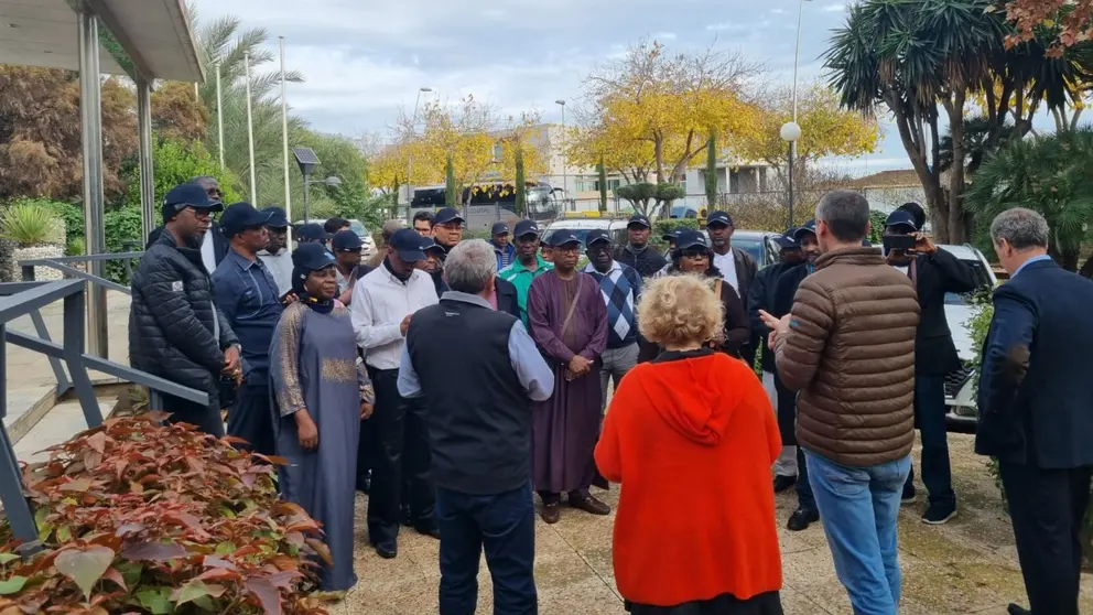 25 representantes de los Ministerios de Recursos Hídricos y de Agricultura de Nigeria conocen la tecnología agrícola de la Región en una visita organizada por el INFO y Agritech Murcia (Foto: CARM)