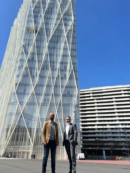 Equipo de Bemyvega en el Corporate Innovation Center de Telefónica en Barcelona