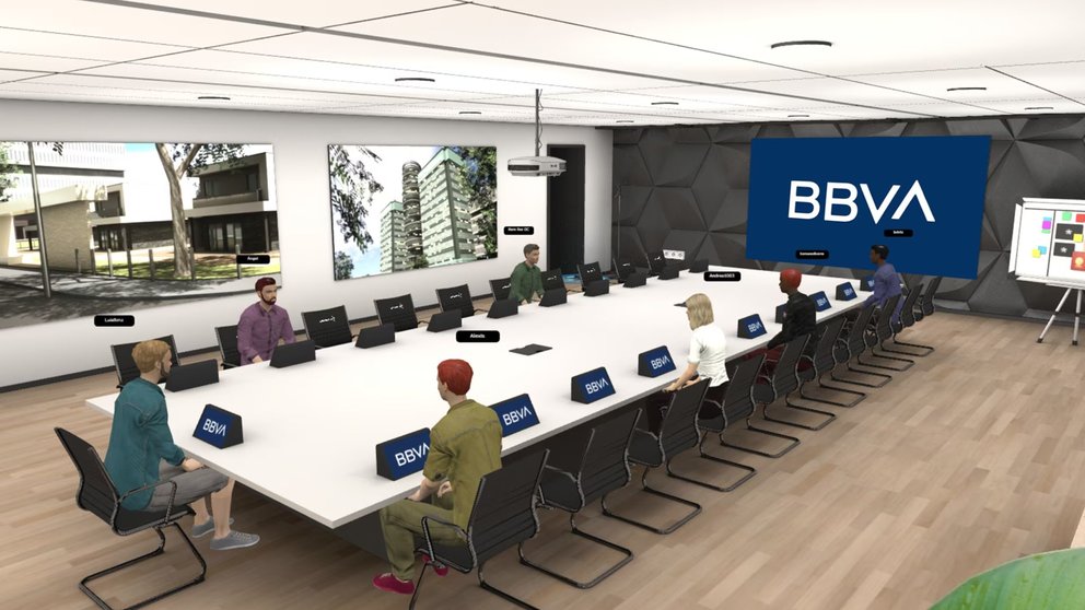BBVA abre su primera sala de reuniones en el metaverso