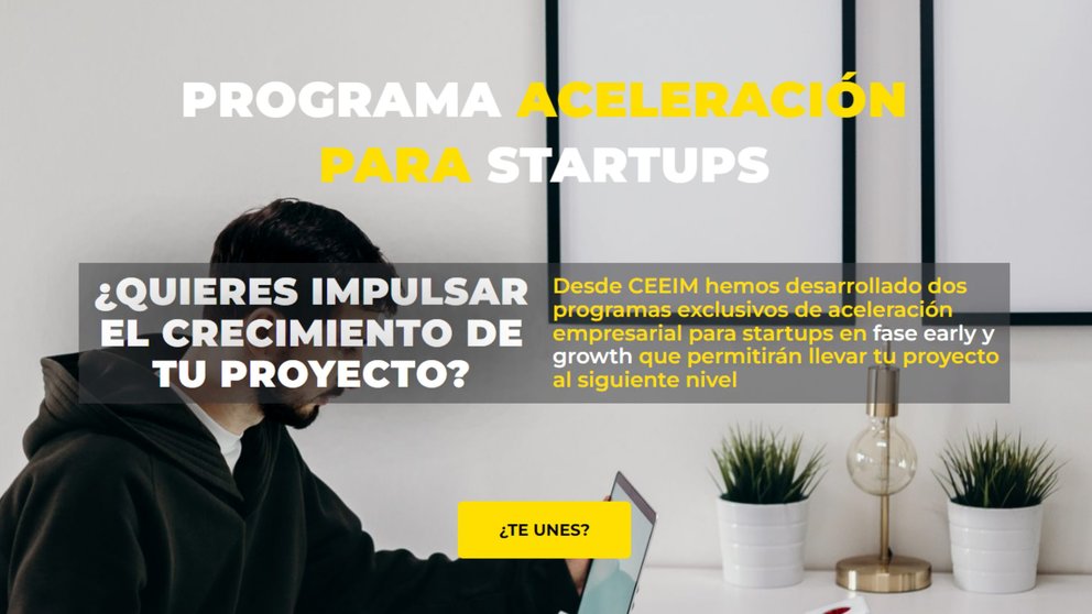 Programa de aceleración de startups del CEEIM