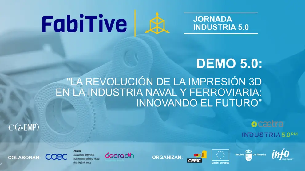 Cartel anunciador de la presentación de Fabitive