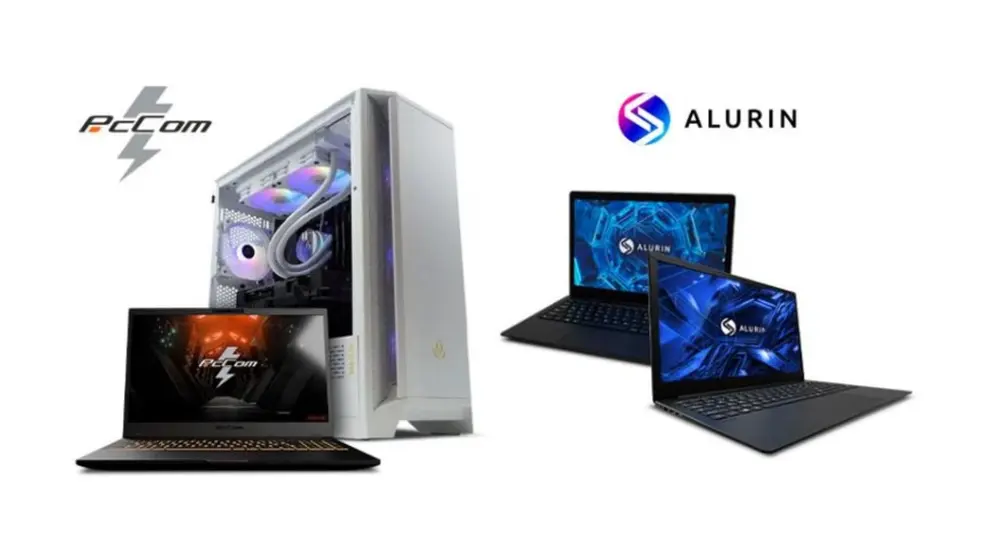 PcComponentes amplía su catálogo en informática con nuevos modelos de sus marcas PcCom y Alurin