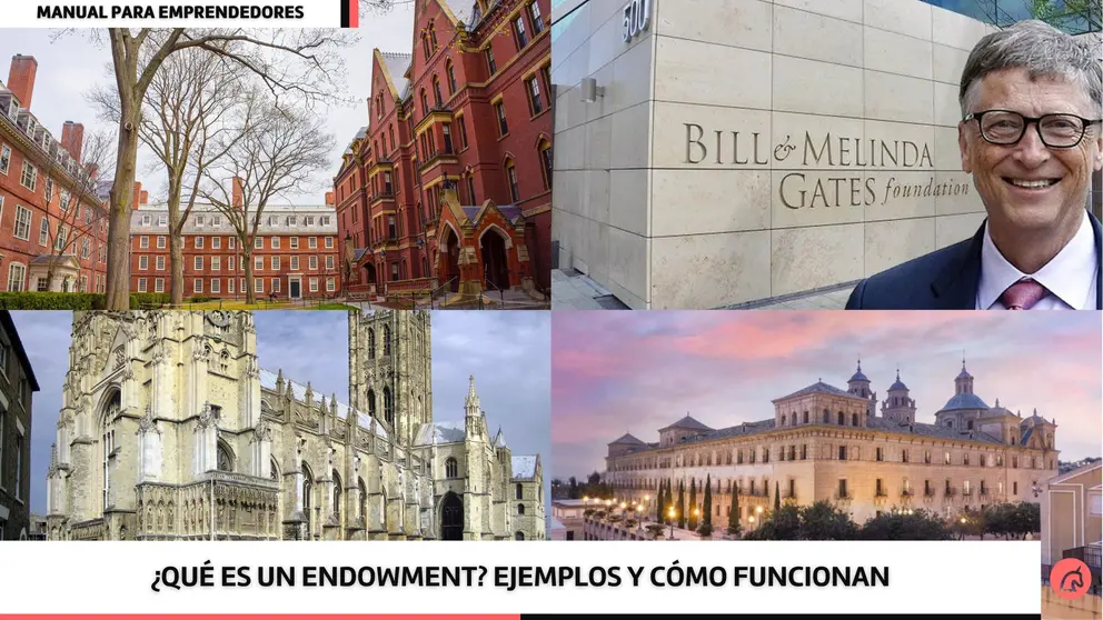 Harvard, la fundación BIll&Melinda Gates, la Iglesia Anglicana o la UCAM son algunos de los ejemplos más significativos de endowment