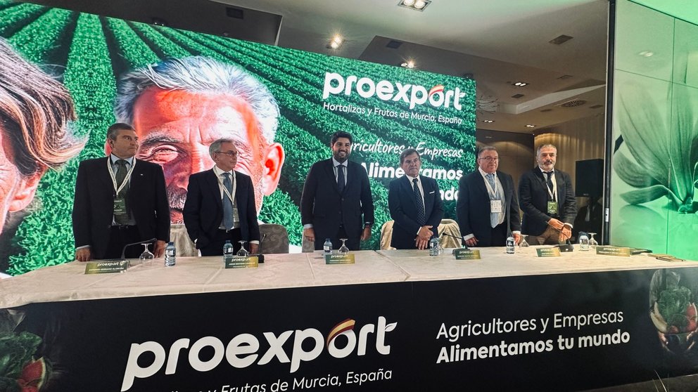 López Miras participa en la Asamblea General de Proexport