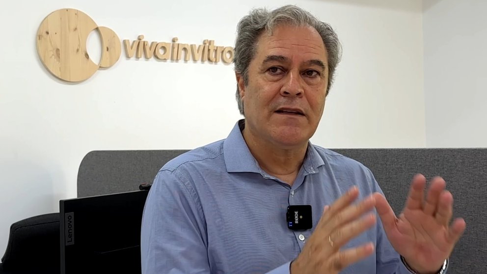 Joaquín Gómez-Moya, CEO de Viva in vitro