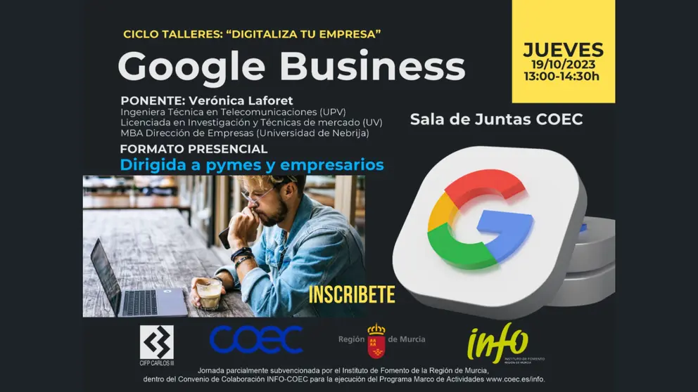 Taller de Google Business impartido por Verónica Laforet