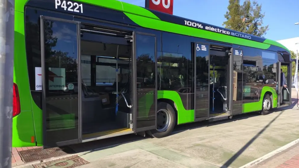 Nuevo autobús eléctrico de la Región de Murcia