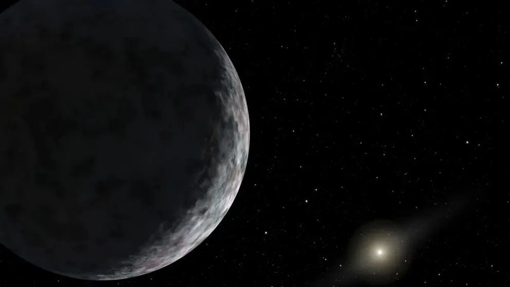 El planeta enano Eris se comporta como un queso blando