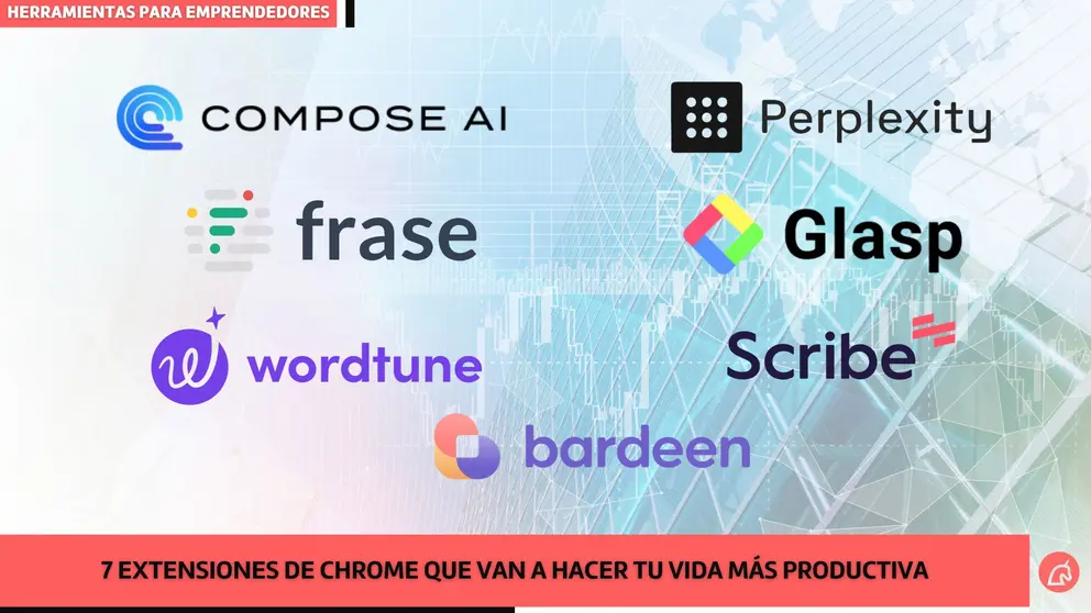 Siete extensiones de Chrome impulsadas por la inteligencia artificial que te harán más productivo