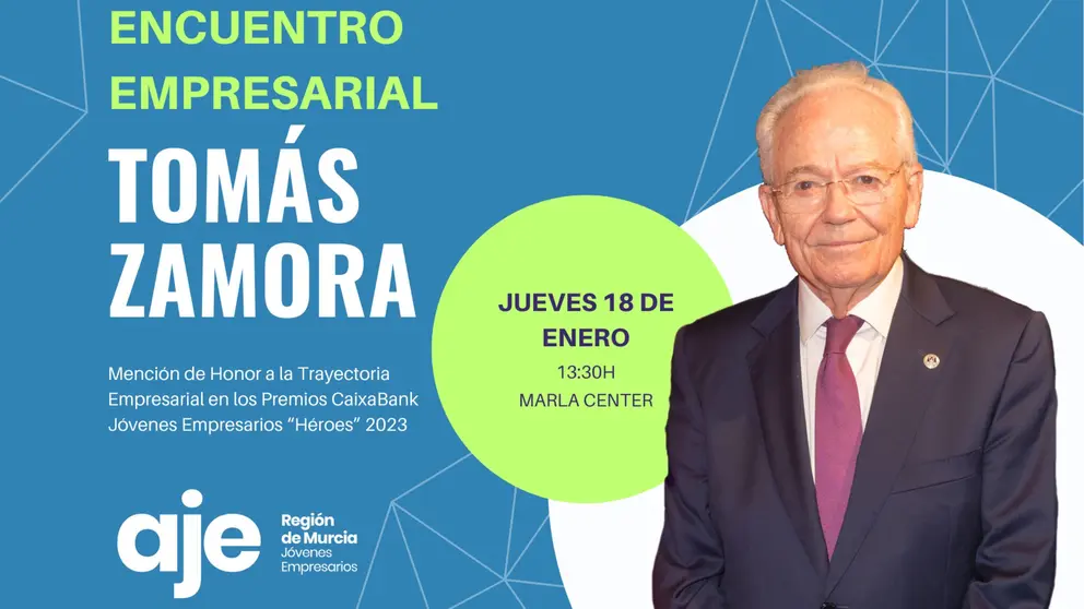 Encuentro empresarial de AJE con Tomás Zamora