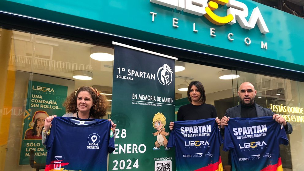 Libera Telecom donará las camisetas de la spartan En memoria de Martín del próximo domingo 28 de enero