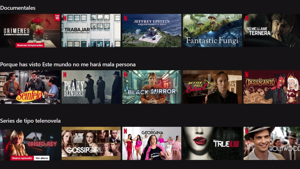 Netflix cambiará su sistema para recomendar series y películas