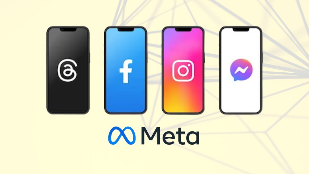 Threads, Facebook, Instagram y Messenger, aplicaciones de Meta