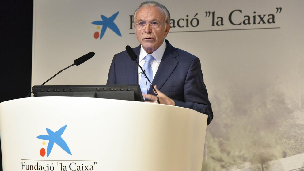 El presidente de la Fundación la Caixa, Isidro Fainé