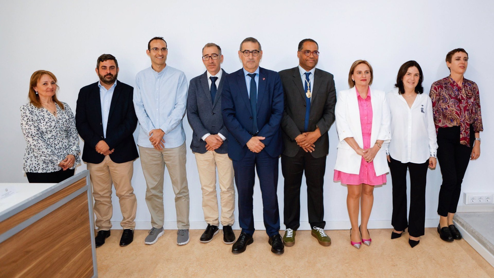 El equipo de la Faculta de Ciencias Sociosanitarias de Lorca
