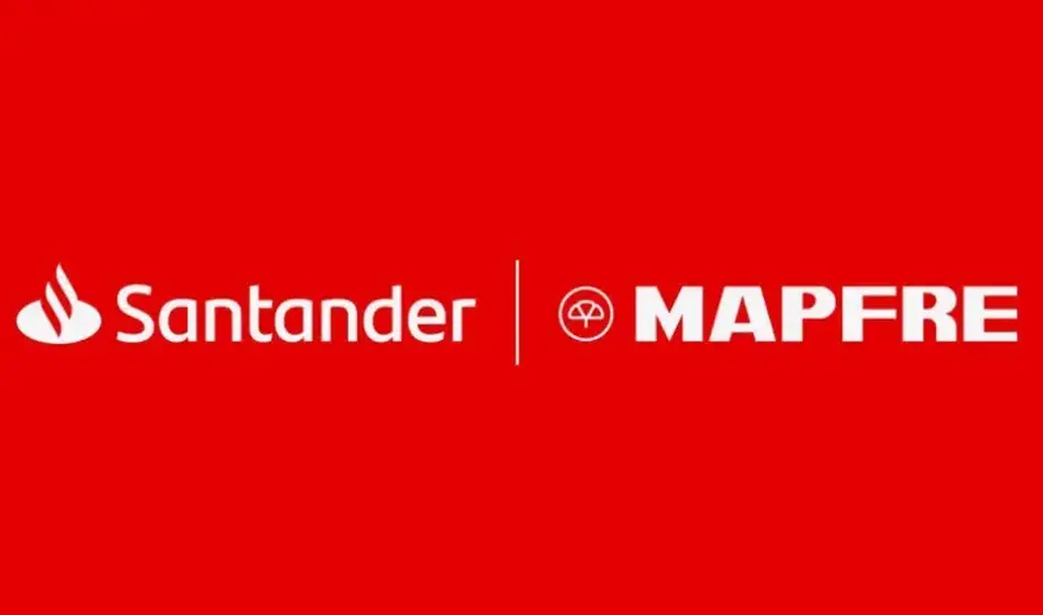 Logos de Santander y Mapfre