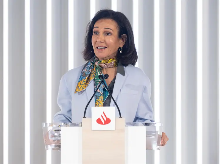 La presidenta del Banco Santander, Ana Bot&iacute;n