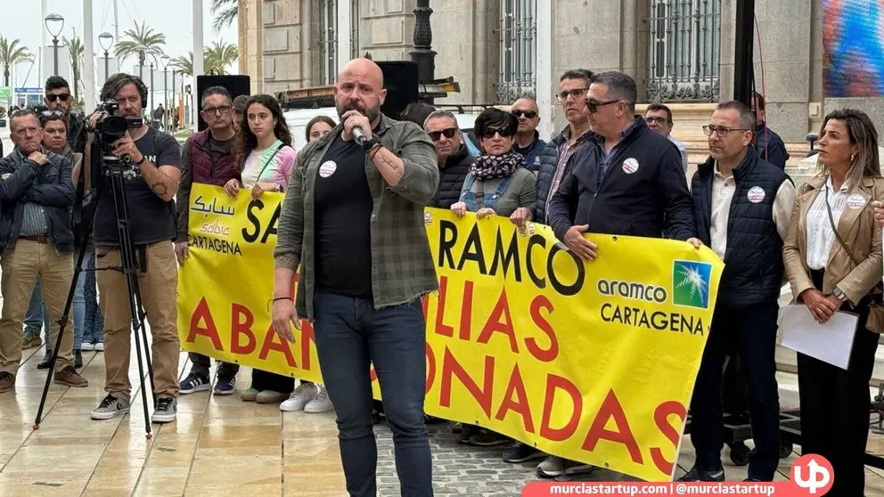 Cartagena se moviliza por Sabic: trabajadores y Ayuntamiento piden estabilidad para la industria
