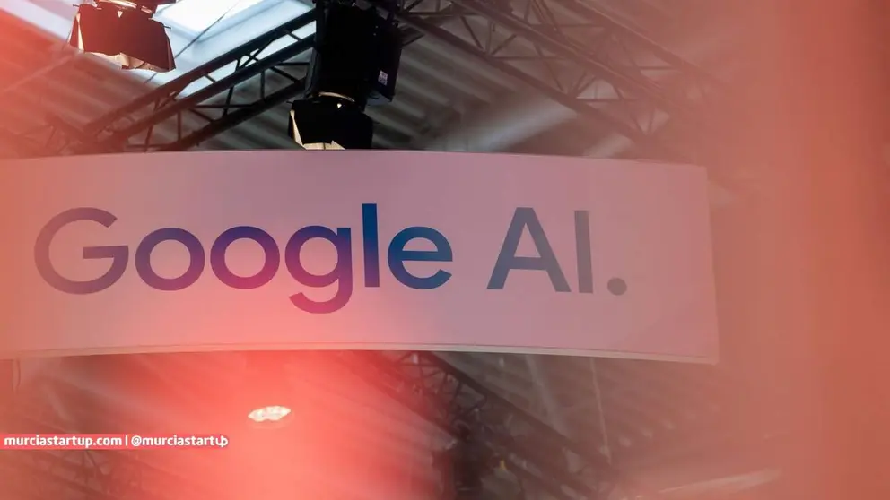 Cartel de Google AI