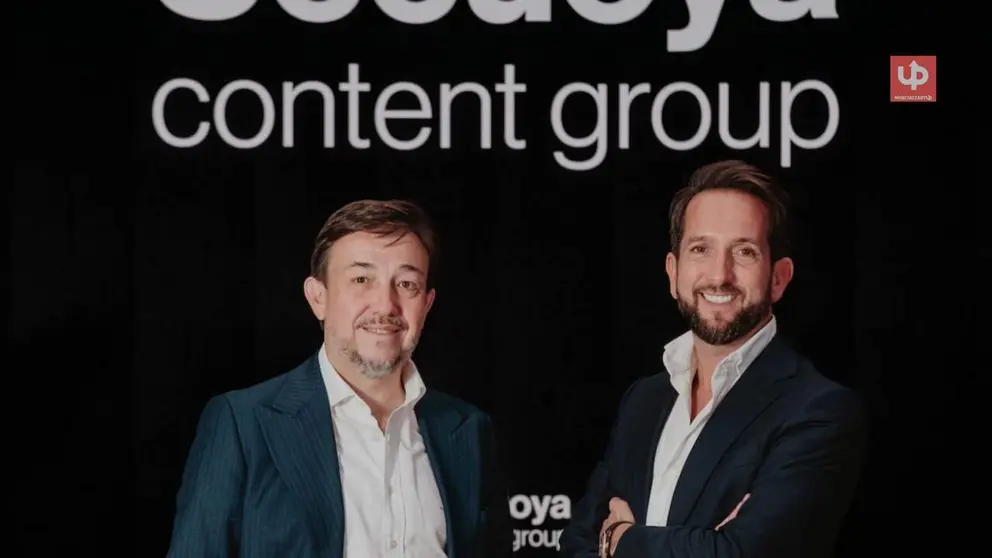 Pablo Jimeno (izq.) y Ra&uacute;l Berdon&eacute;s, m&aacute;ximos accionistas de Secuoya