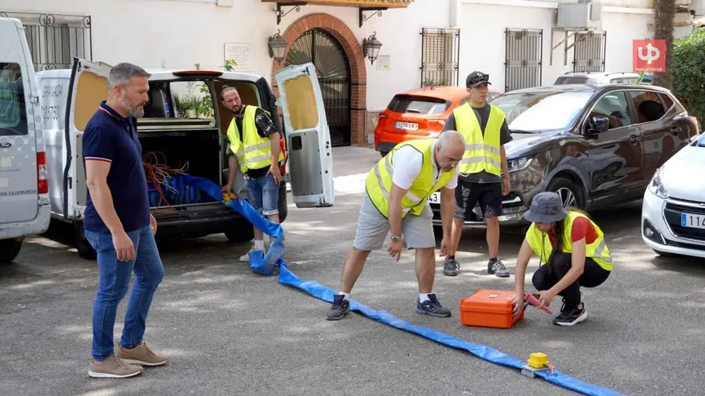 Nuevos trabajos de medici&oacute;n s&iacute;smica en infraestructuras cr&iacute;ticas de Lorca