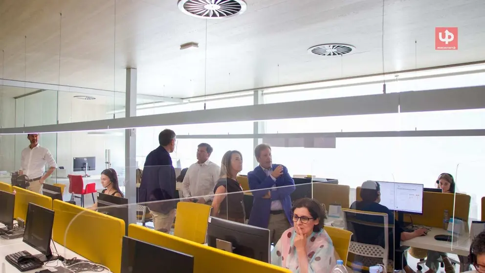 Visita a las instalaciones de la empresa adjudicataria del 010