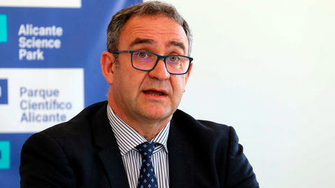 Esteban Pelayo, gerente del Paque Cient&iacute;fico de Alicante