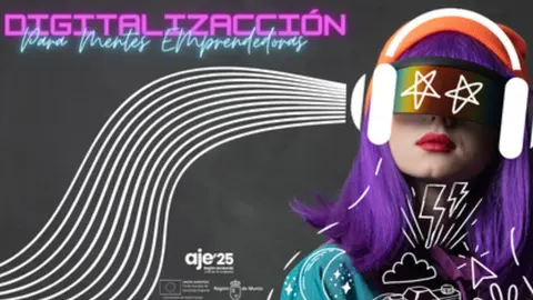 Proyecto 'Digitalizacci&oacute;n: Digitalizaci&oacute;n para mentes emprenddoras' de AJE Regi&oacute;n de Murcia