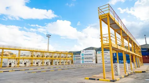 Terminal hortofrut&iacute;cola del Puerto de Cartagena (Foto: APC)