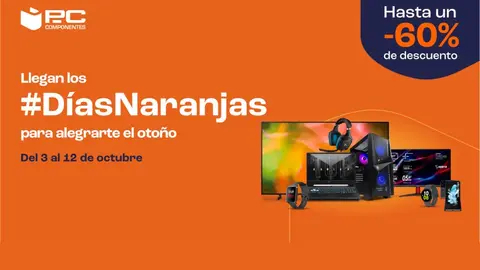 D&iacute;as naranjas de PcComponentes