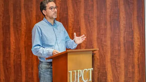 Juan Garc&iacute;a Bermejo, nuevo director de la Escuela de Caminos y Minas (Foto: UPCT)