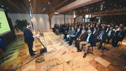 Declaraciones del presidente de la Comunidad, Fernando L&oacute;pez Miras, sobre el nuevo Plan de Internacionalizaci&oacute;n Empresarial de la Regi&oacute;n de Murcia 2023-2027 (Foto: CARM)