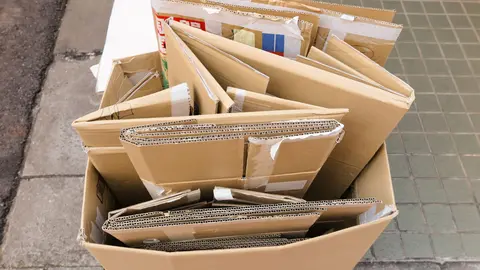Reciclaje de cart&oacute;n