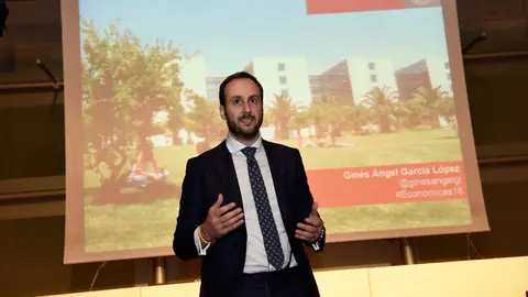 Gin&eacute;s &Aacute;ngel Garc&iacute;a, presidente de AJE Regi&oacute;n de Murcia