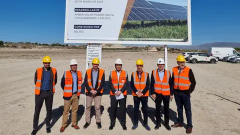 TotalEnergies y Soltec inician la construcci&oacute;n del parque solar de Los Valientes en Molina de Segura