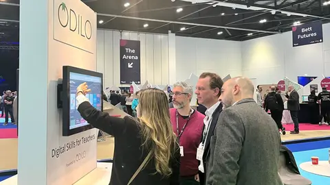 Espacio de ODILO en BETT, el gran congreso mundial de tecnolog&iacute;a educativa